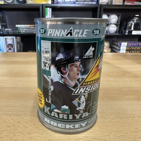 Pinnacle Other - 1997-98 Pinnacle Inside Hockey Factory Sealed Can #15 Paul Kariya